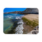 Perzikstrand in Puerto Piramides, Argentinië Magneet (Horizontaal)