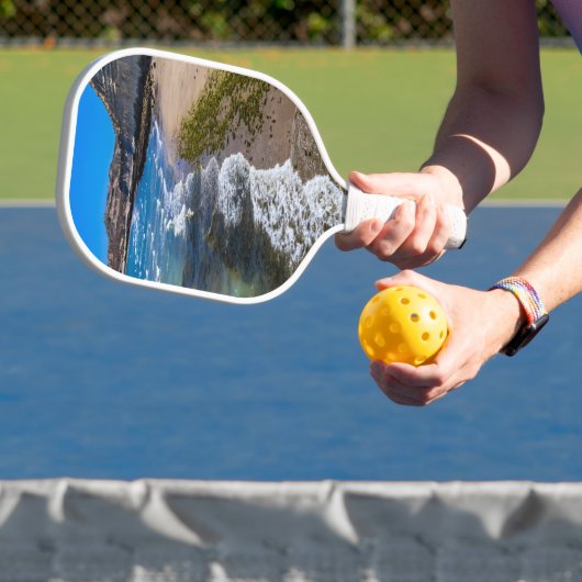 Perzikstrand in Puerto Piramides, Argentinië Pickleball Paddle (Insitu)