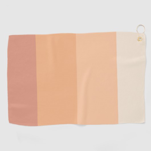  perzikstrepen golfhanddoek (Horizontaal)