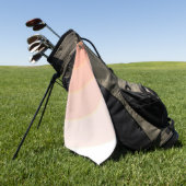 Perzikswirls Golfhanddoek (Groen)