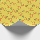 Perziksymbool Wiskunde leraar Cadeaupapier (Hoek)