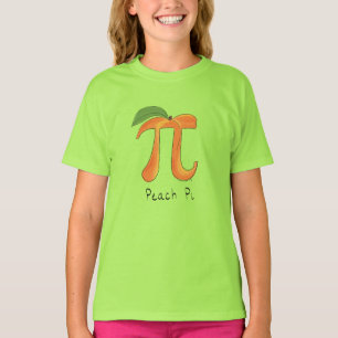 Perziksymbool Wiskunde leraar T-shirt