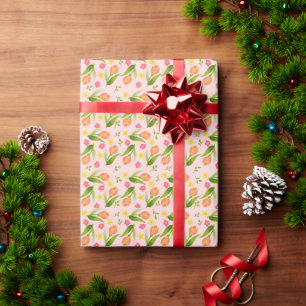 perziktulpen cadeaupapier