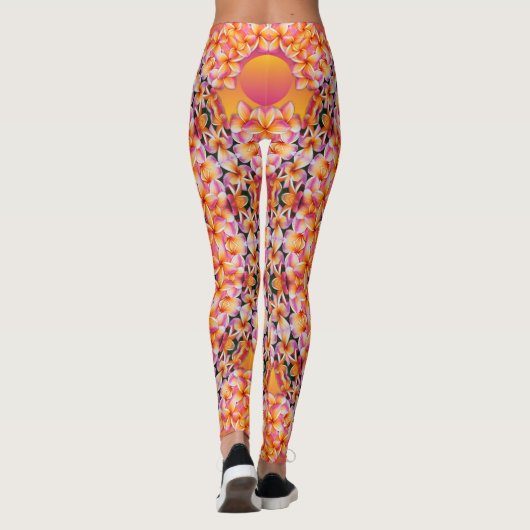 Perzikventiel Leggings (Achterkant)