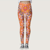 Perzikventiel Leggings (Voorkant)