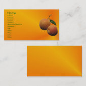 PerzikVisitekaartje Visitekaartje (Voorkant / Achterkant)