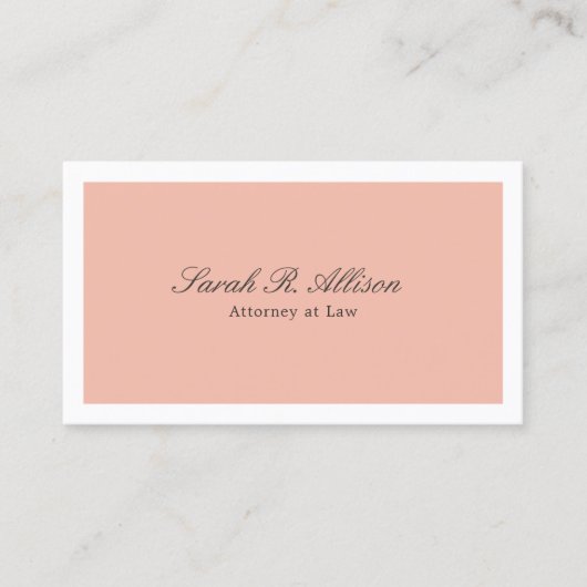 PerzikVisitekaartje Visitekaartje (Voorkant)