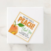 Perzikwaardetoevoeging Label (In situ)