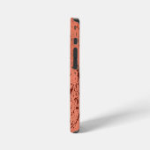 Perzikwarreling iPhone Hoesje (Linkerkant)