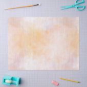 PerzikWaterverf Tissuepapier (Craft)