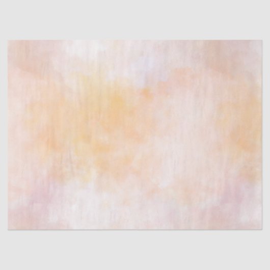 PerzikWaterverf Tissuepapier (Voorkant)