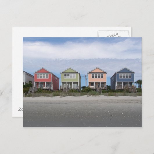 Perzikwoningen Briefkaart (Voorkant / Achterkant)