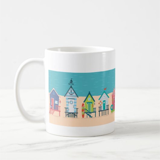 Perzikwoningen Koffiemok (Links)