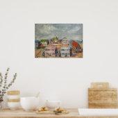 Perzikwoningen Poster (Keuken)