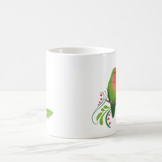 Perzikzijde Tortelduifjes Mok (Center)