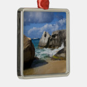 Perzikzijde Virgin Gorda, Britse maagd Metalen Ornament (Rechts)