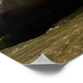 Perzikzijde Virgin Gorda, Britse maagd Poster (Hoek)