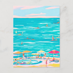 Perzikzomer Briefkaart