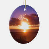 Perzikzonnopornament Keramisch Ornament (Rechts)