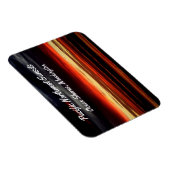 Perzikzonsondergang in Ocean Shores, foto van WA Magneet (Rechterzijde)