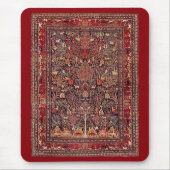 Perzisch Antiek tapijt Natuur Fine Art Muismat (Voorkant)