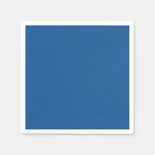 Perzisch Blauw Aangepaste Trend Color Achtergrond Servet (Voorkant)