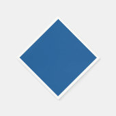 Perzisch Blauw Aangepaste Trend Color Achtergrond Servet (Hoek)