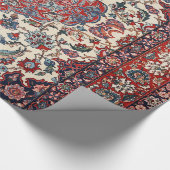 Perzisch blauw krem cadeaupapier (Hoek)