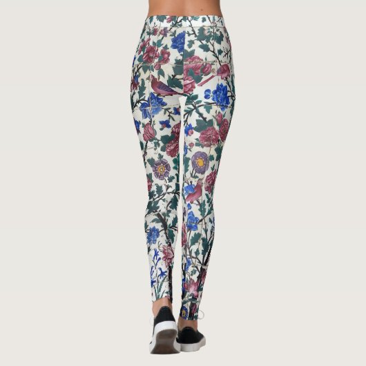 Perzisch bloemontwerp leggings (Achterkant)
