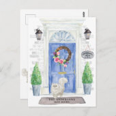 Perzisch Briefkaart voor het verplaatsen van katte (Voorkant / Achterkant)