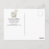 Perzisch Briefkaart voor het verplaatsen van katte (Achterkant)