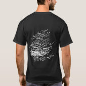 Perzisch gedicht T-shirt (Achterkant)