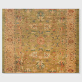 Perzisch Geel Blauw  Cadeaupapier (Vlak)