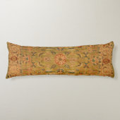 Perzisch Geel Blauw Lichaamskussen (Voorkant)