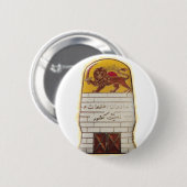 Perzisch geheim politieagent SAVAK Ronde Button 5,7 Cm (Voorkant /achterkant)