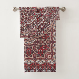 Perzisch gekleurd tapijt bad handdoek