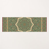 Perzisch gekleurd tapijt yogamat (Voorkant (horizontaal))