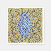 Perzisch getild muraal servet (Voorkant)