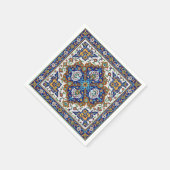 Perzisch getild muraal servet (Hoek)