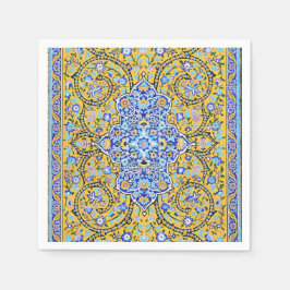 Perzisch getild muraal servet