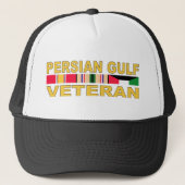 Perzisch Golfveteraan Trucker Pet (Voorkant)