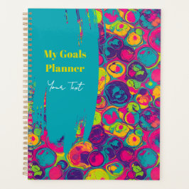 Perzisch Groen | Chic Kleurrijke Doelen Planner
