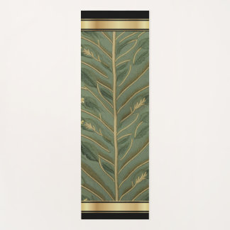Perzisch: Groen/Goud - Yoga Mat