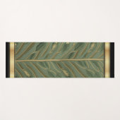 Perzisch: Groen/Goud - Yoga Mat (Voorkant (horizontaal))