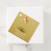 Perzisch Happy Nieuwjaar noordooz vis Bedankjes Labels (In situ)