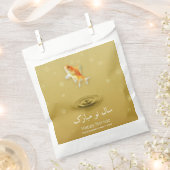 Perzisch Happy Nieuwjaar noordooz vis Bedankzakje (Geknipt)