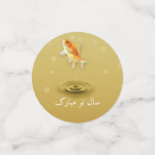 Perzisch Happy Nieuwjaar noordooz vis Confetti (Kleine voorkant)