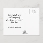 Perzisch Happy Nieuwjaar noordooz vis Feestdagenkaart (Achterkant)