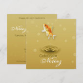 Perzisch Happy Nieuwjaar noordooz vis Kaart (Voorkant / Achterkant)