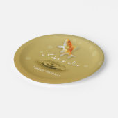 Perzisch Happy Nieuwjaar noordooz vis Papieren Bordje (Gekanteld)